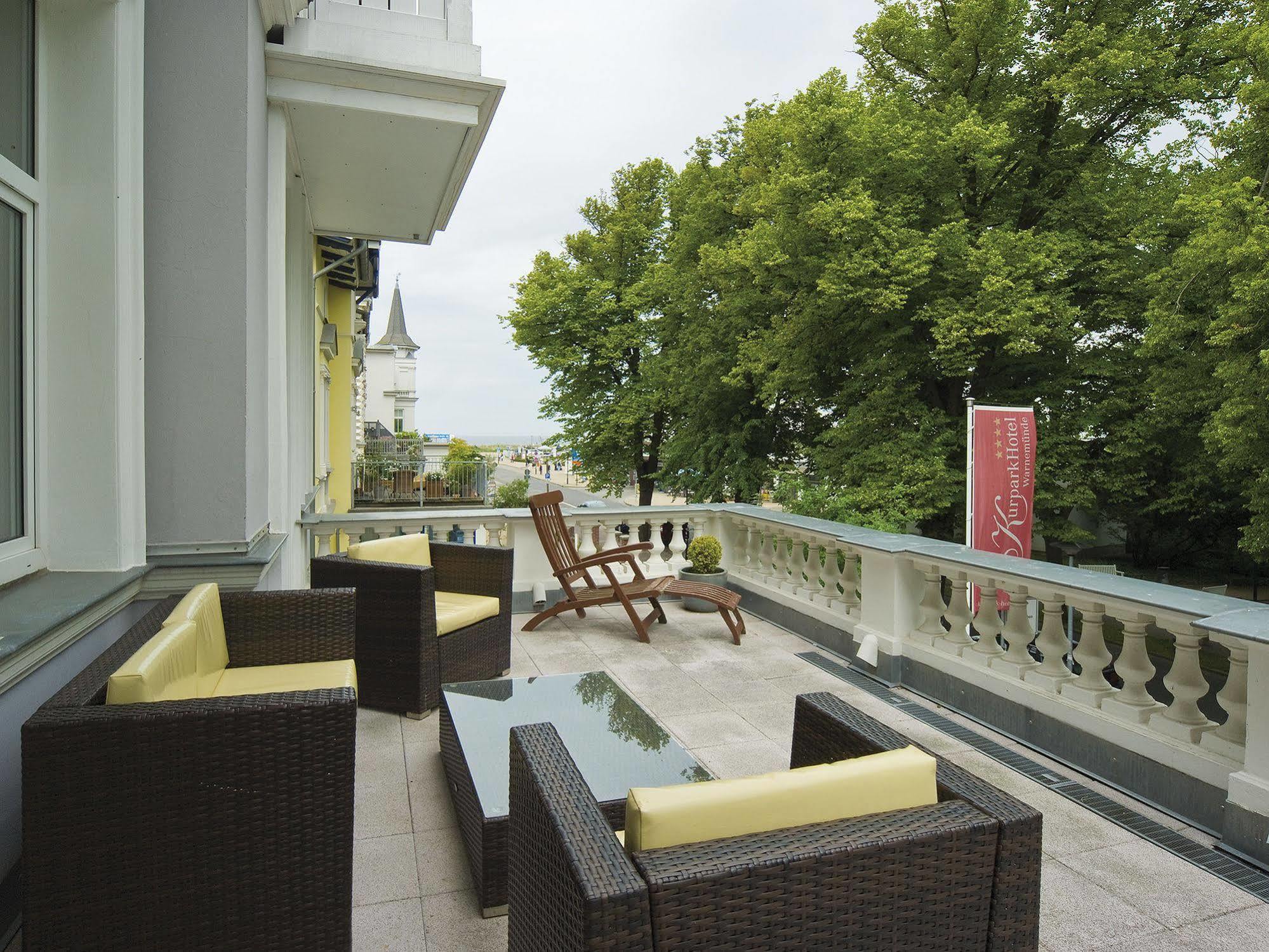 Kurparkhotel Warnemuende Rostock Eksteriør billede